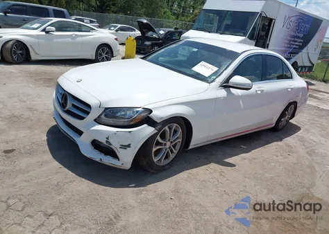 2015 Mercedes-Benz C-Class C 300 из США, поврежденный, VIN 55SWF4JB5FU071669
